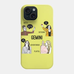 Gemini- Bravostrology series Phone Case