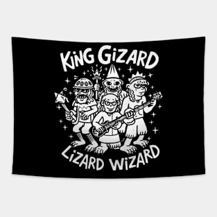 King Gizzard & The Lizard Wizard - Original Fan Art Tapestry