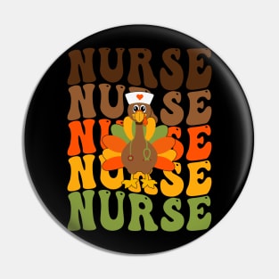 Nurse Thanksgiving Shirt Pin