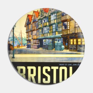 Bristol - Vintage Travel Poster Pin