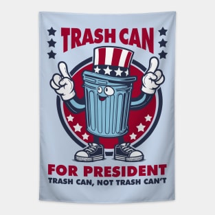 Trash Can for President Tapestry