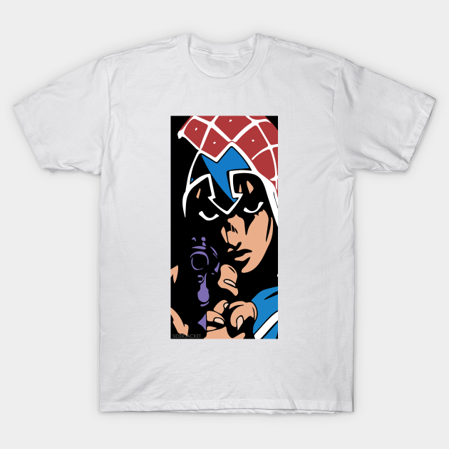 Discover Blue Mista - Jojo Bizarre Adventure Vento Aureo - T-Shirt