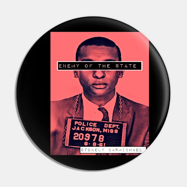 Stokely Carmichael Pin by BlackOzean