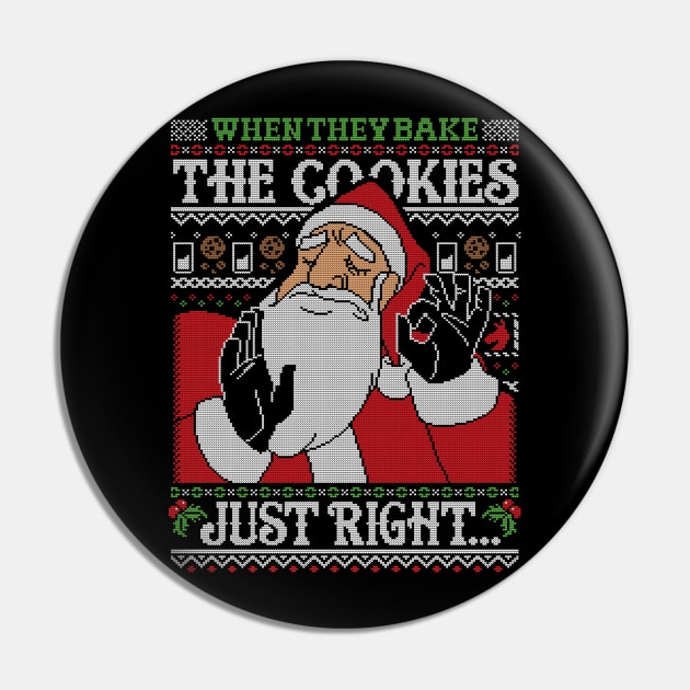 When They Bake the Cookies Just Right Pin by Punksthetic