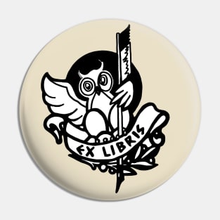 EX LIBRIS Pin