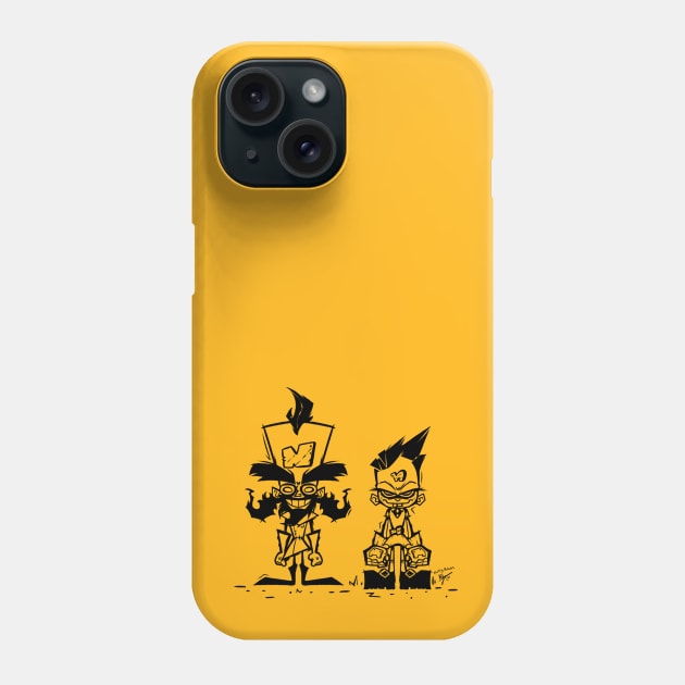 THE CORTEX FAMILY Phone Case by Fluffbot's Lair