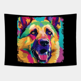 German Shepherd Dog Pop Art - Dog Lover Gifts Tapestry