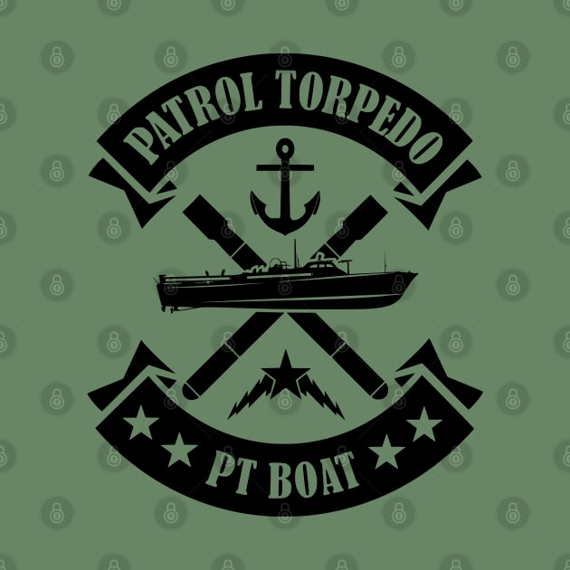 Patrol Torpedo PT Boat (subdued) by TCP