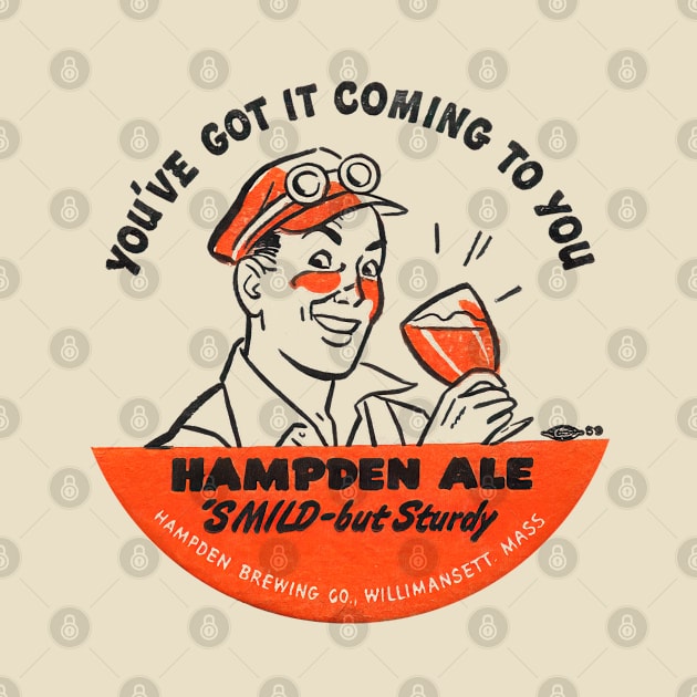 Hampden Ale --- Brewery Logo -- Vintage Aesthetic by CultOfRomance