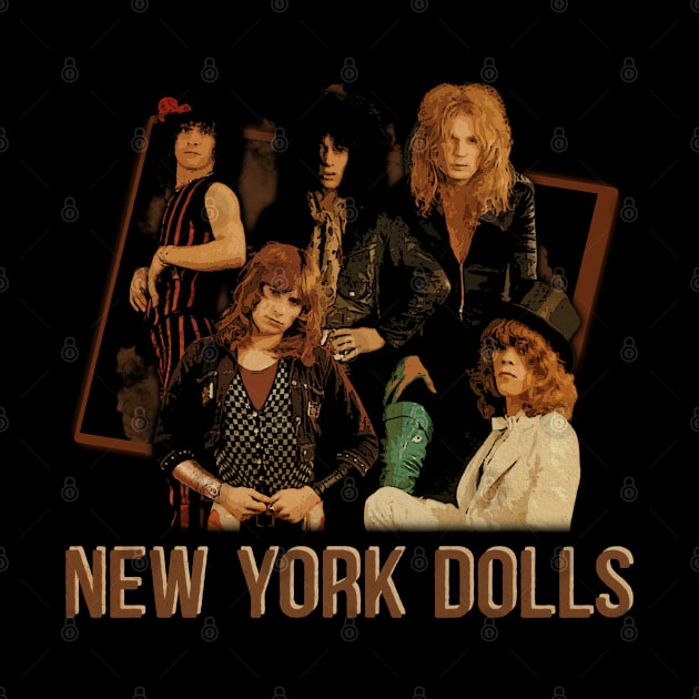 Punk Royalty New York Dolls' Reign In Images by ElenaBerryDesigns