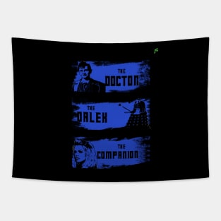 The Doctor,The Dalek,The Companion Tapestry