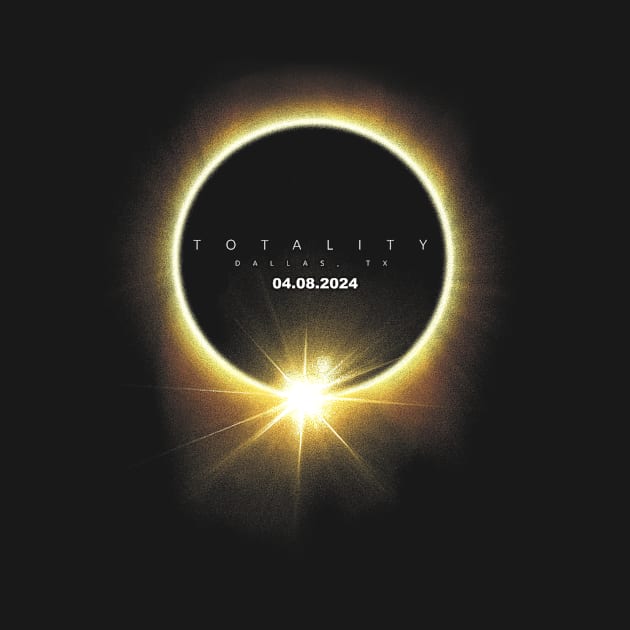 Totality Solar Eclipse 2024 04.08.24 Seen From Dallas Texas by SanJKaka