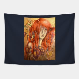 Her Secret Garden Tapestry