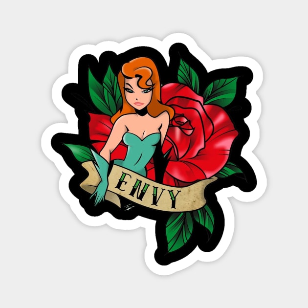 poison ivy Magnet by dubcarnage