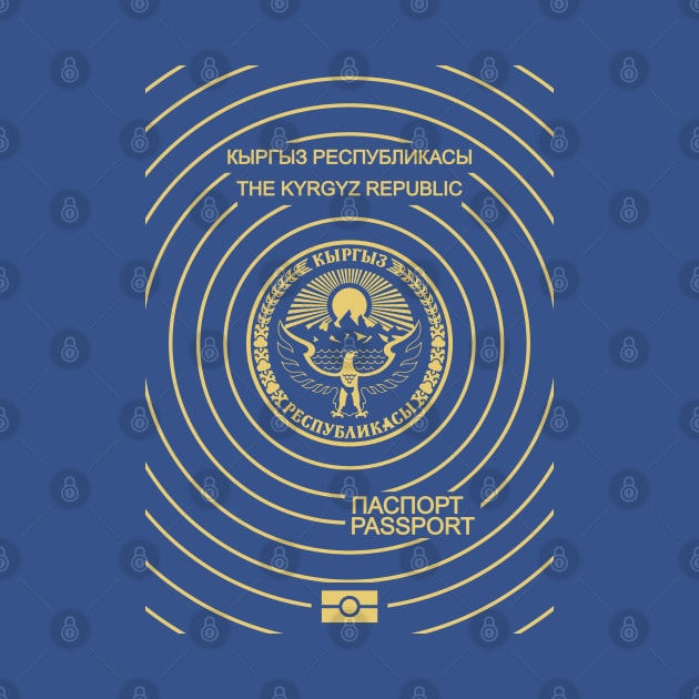 Kyrgyzstan Biometric passport by Travellers