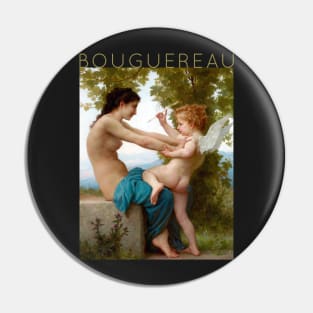 William-Adolphe Bouguereau - A Girl Defending Herself against Eros Pin