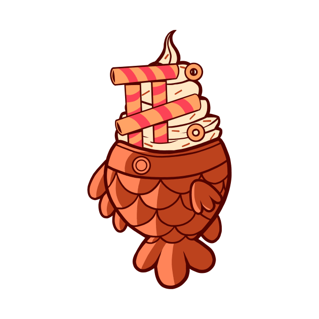 Taiyaki ice cream by iqbalgarint