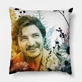 Pedro Pascal in Every Color Pillow