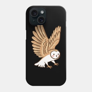 Cute owl illustration Phone Case