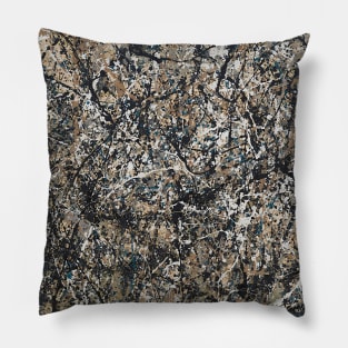 Jackson Pollock - One: No. 31, 1950 - Exhibition Poster Pillow