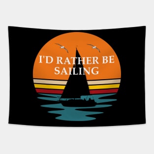 I'd Rather Be Sailing Tapestry