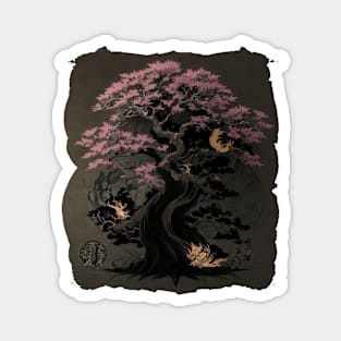 Sakura Tree of Japanese Souls Magnet