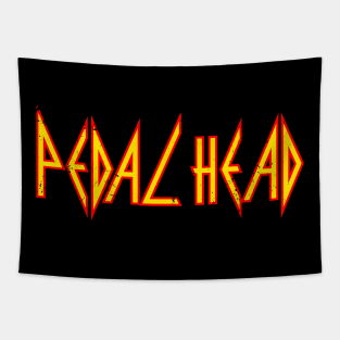 Cycling  - PedalHead Distressed Heavy Metal Graphic Tapestry