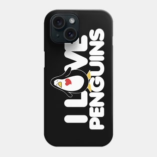 I love penguins Phone Case