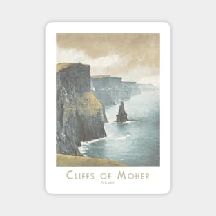 Ireland - Majestic Cliffs of Moher Print Magnet