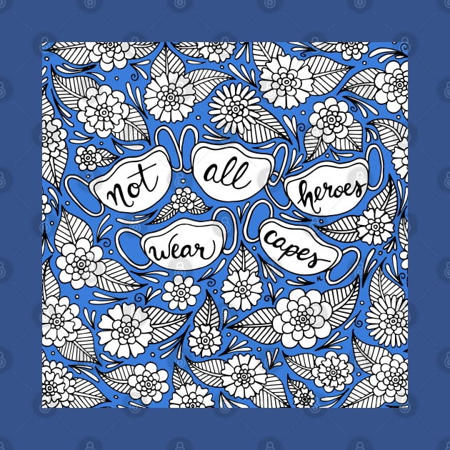 Not All Heroes Wear Capes Blue Palette by HLeslie Design