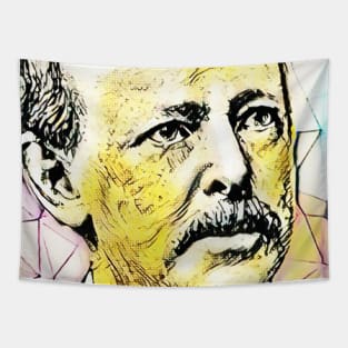 Horatio Alger Portrait | Horatio Alger Artwork 3 Tapestry