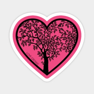 Love Grows Magnet