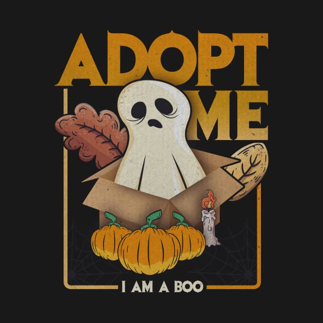 Halloween Boo Design | Adopt A Boo by POD Anytime