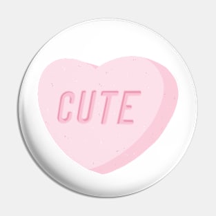 Cute Candy Heart Pin