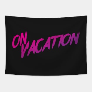 On Vacation Tapestry