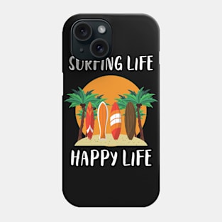 SURFING LIFE - HAPPY LIFE Phone Case