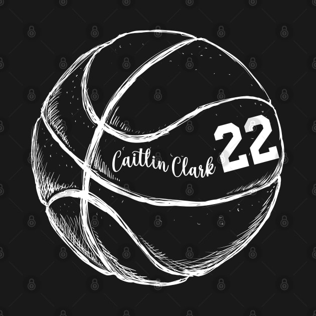 caitlin clark 22 by Folke Fan Cv