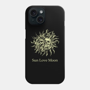 sun and moon Phone Case