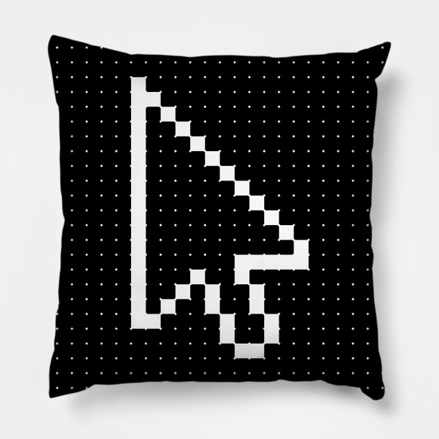 Mouse Pointer Pillow by TrocaBoo