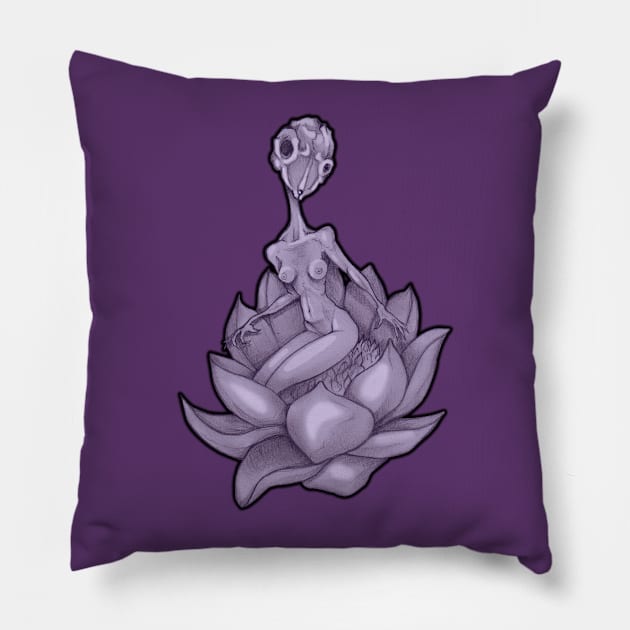 rebirth Pillow by bobgoodallart