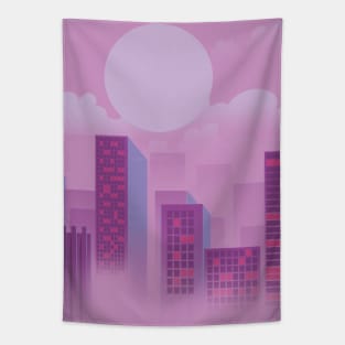 City Skyline Tapestry