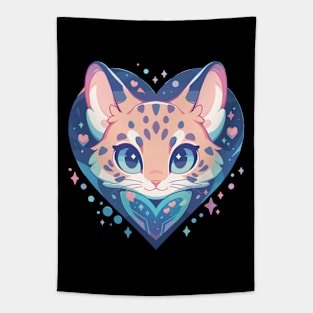 Kawaii Cute Wildcat Series - 017 Tapestry