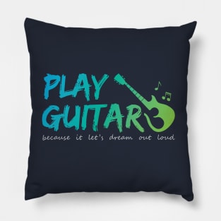 Play guitar Pillow