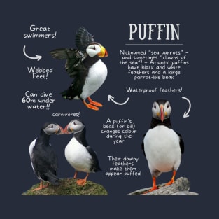 Animal Facts - Puffin T-Shirt