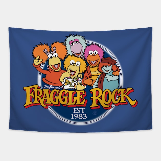 Fraggle Rock Tapestry by Turnbill Truth Designs