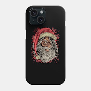 BAD SANTA (back design) Phone Case