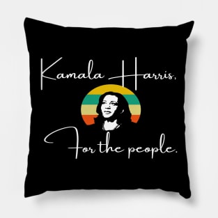 For The People Madam VP Harris Quote Biden Inauguration 2021 Pillow