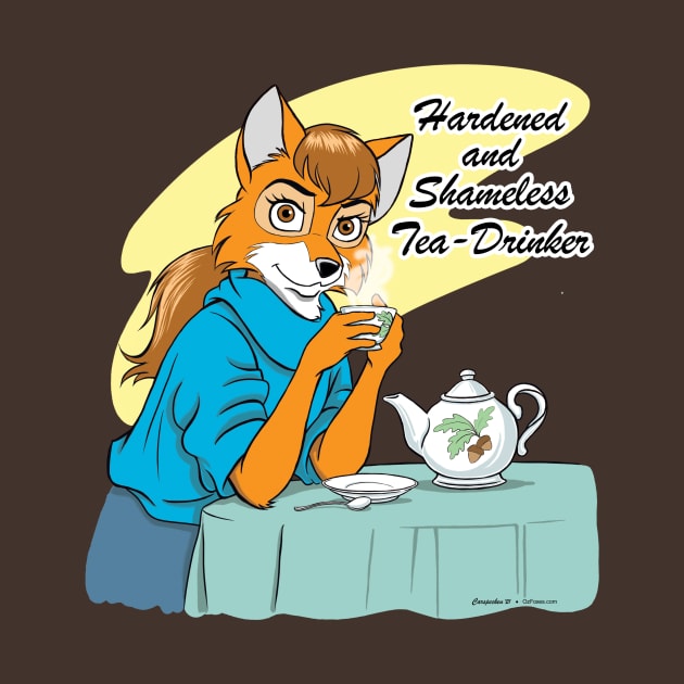 Tea Drinker by OzFoxes