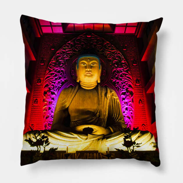 Photography - Lighting Buddha Pillow by Karoのkyuuto