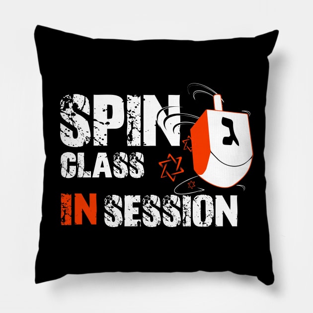 Spin Class In Session Pillow by Proud Collection